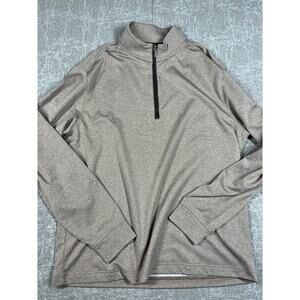Johnnie-O Top Shelf Mens Pull Over 1/4 Zip Long Sleeve Sz M